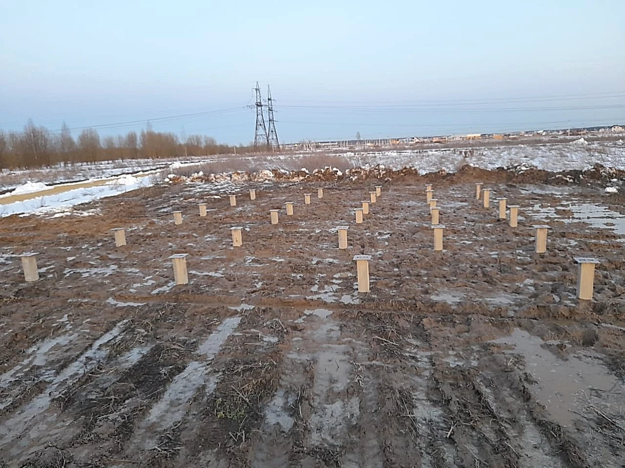 Сруб под усадку 8х8 Федоровское