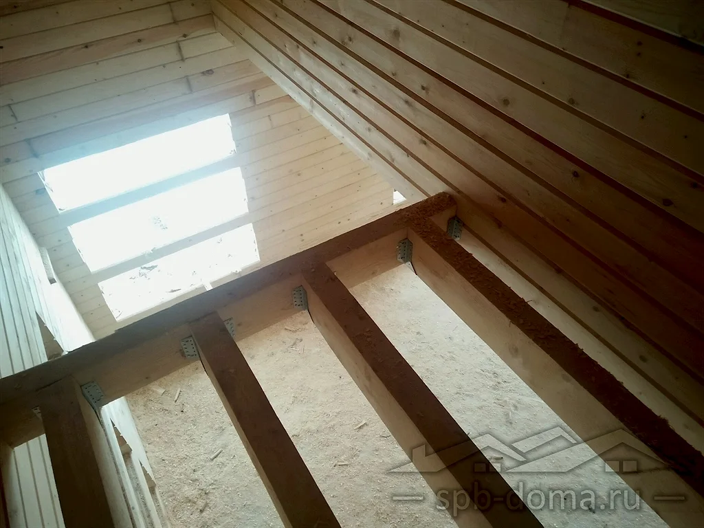 Дом из бруса 11х11 в Портосиках