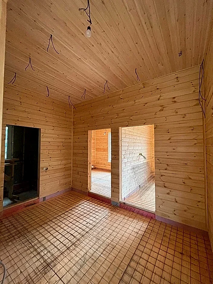 Каркасный дом 9х12 в Стеклянный ручей