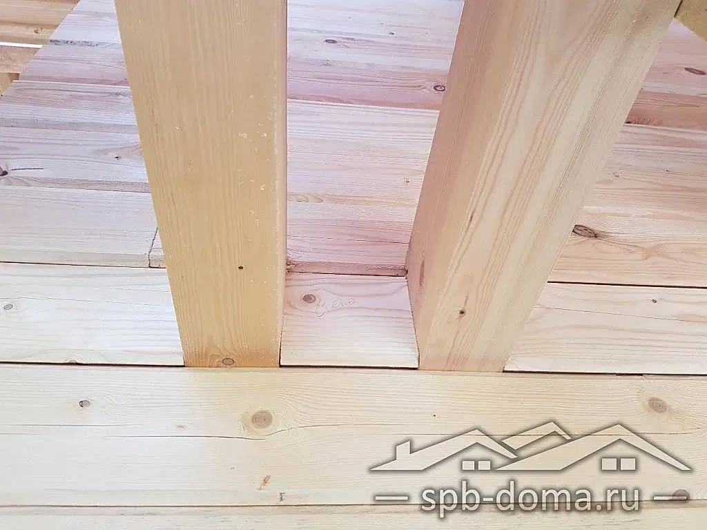 Дом из бруса 7х9 Лопухинка