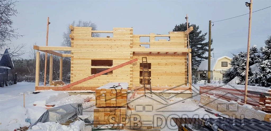 Дом из бруса 10х12 в Больших Слудицах