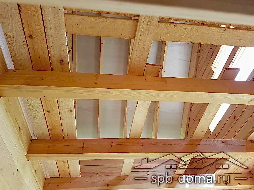 Дом из бруса 7х9 Лопухинка