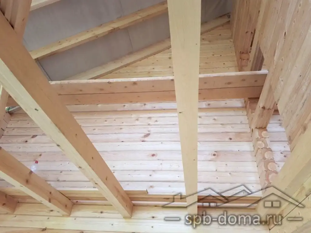 Дом из бруса 7х9 Лопухинка