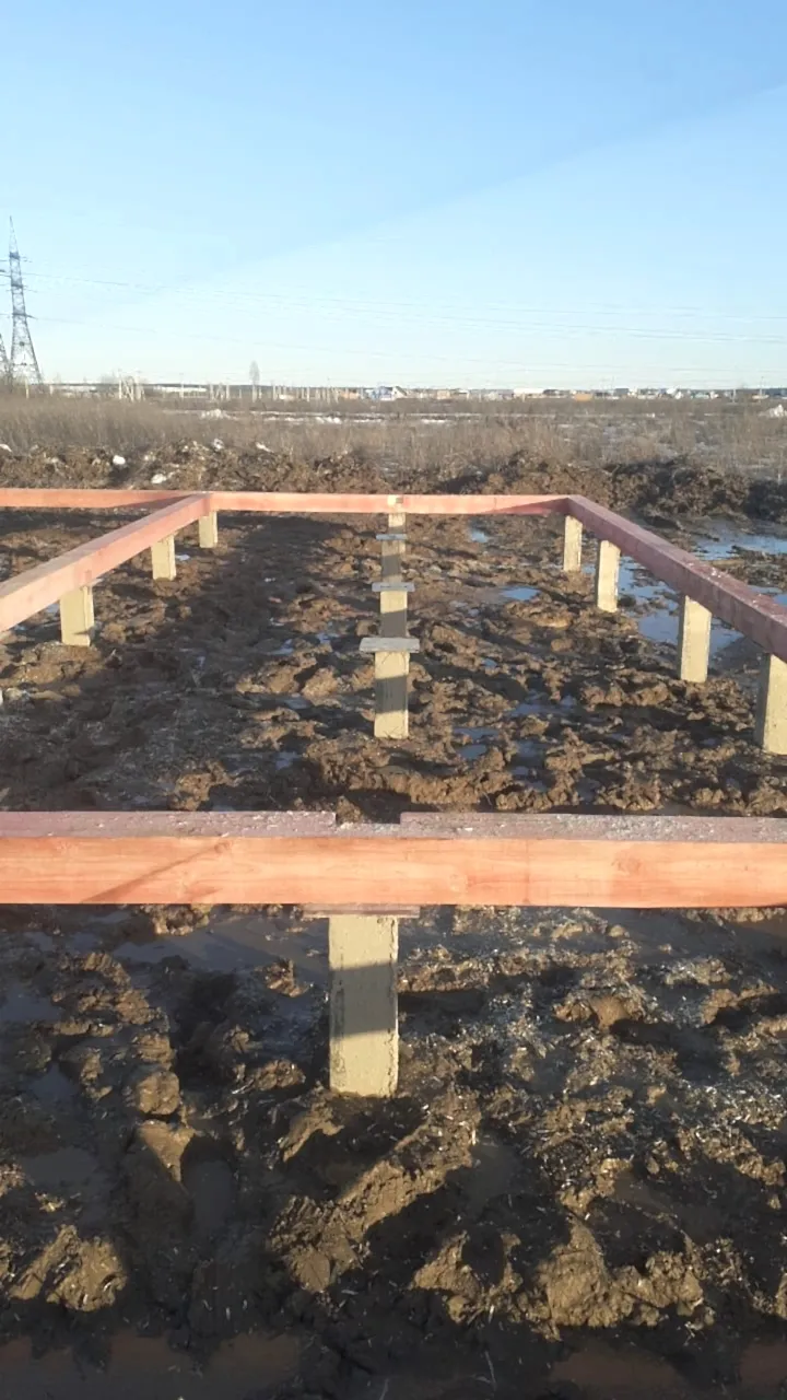 Сруб под усадку 8х8 Федоровское