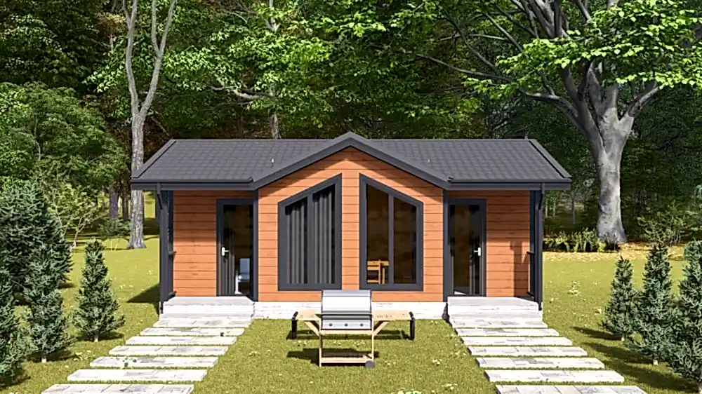 Каркасный дом 6х8 м «Вистино-мини»