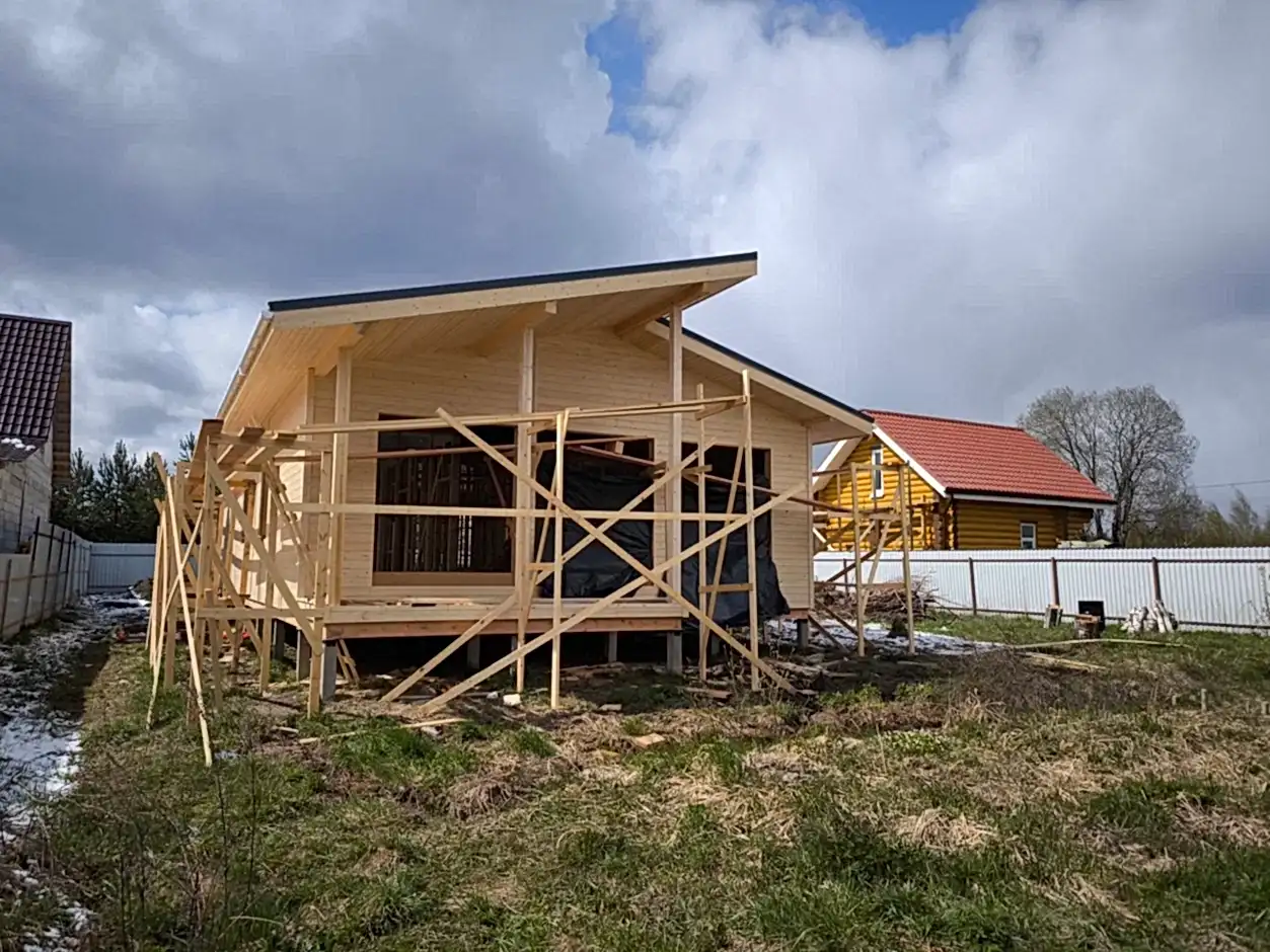 Каркасный дом 7,5х11 в Ульяновке