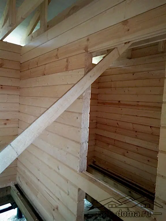 Дом из бруса 6х5 Новожилово