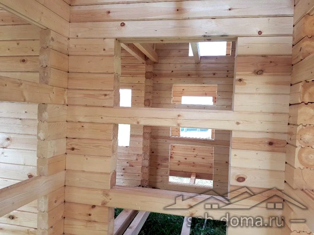 Дом из бруса 7х9 Лопухинка