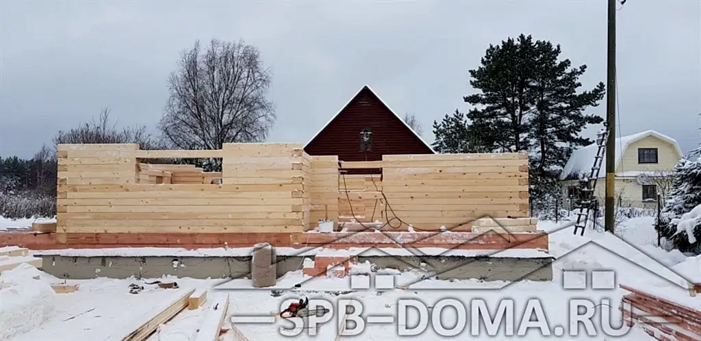 Дом из бруса 10х12 в Больших Слудицах