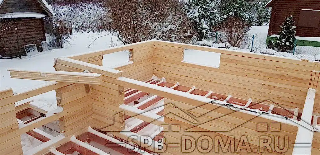 Дом из бруса 10х12 в Больших Слудицах