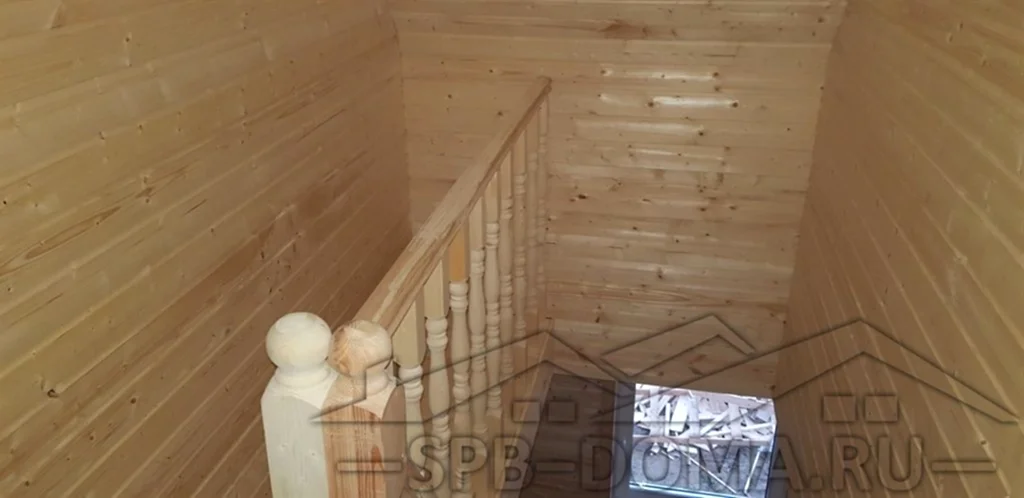 Каркасный дом 8х6 в п. Лесколово