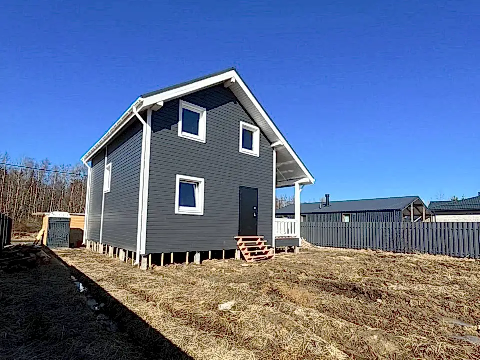 Каркасный дом 6х9 в Хиттолоярви