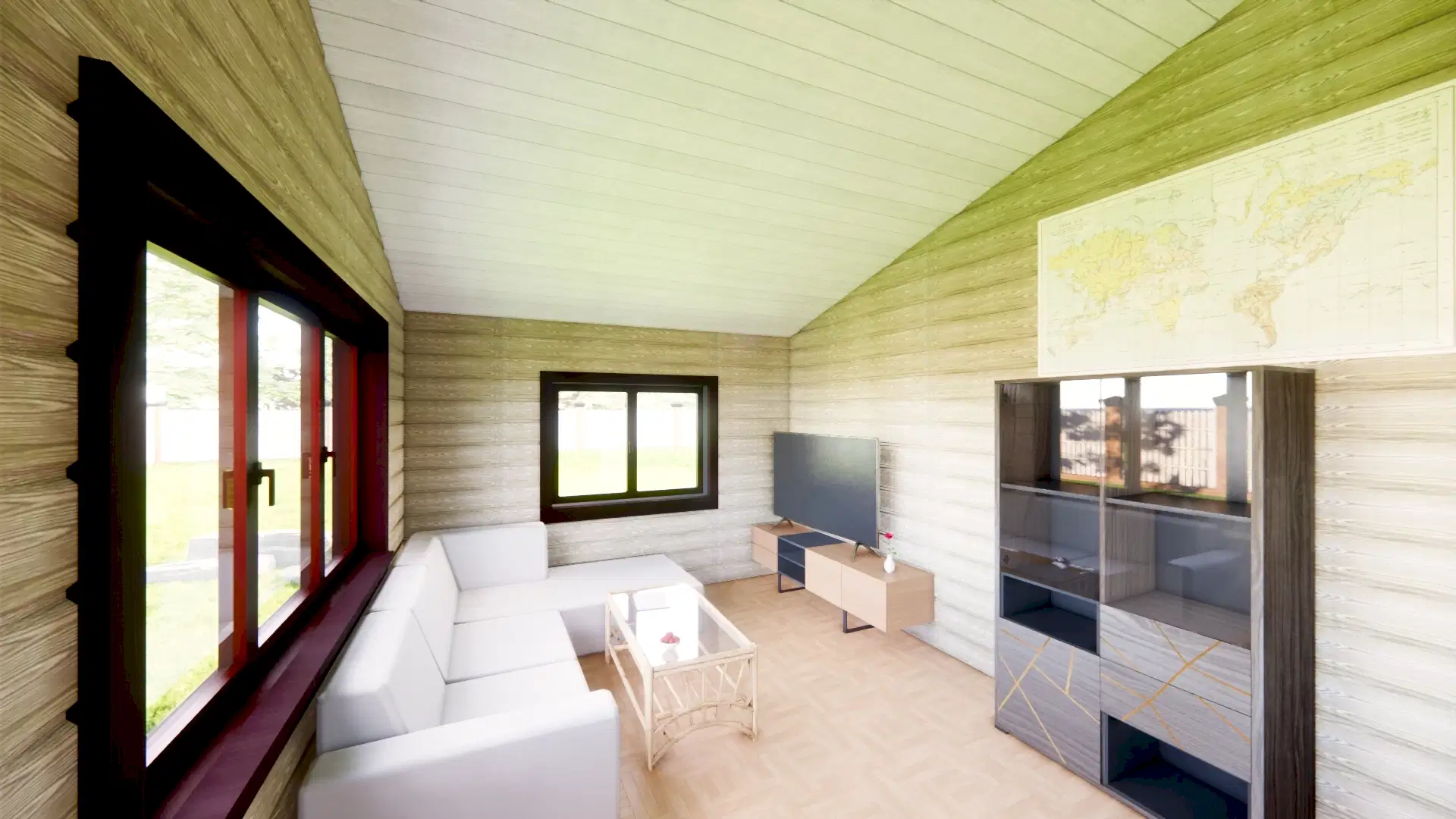 Каркасный дом 11х9 м «Семиозерье» Каркасный дом 11х9 м «Семиозерье»