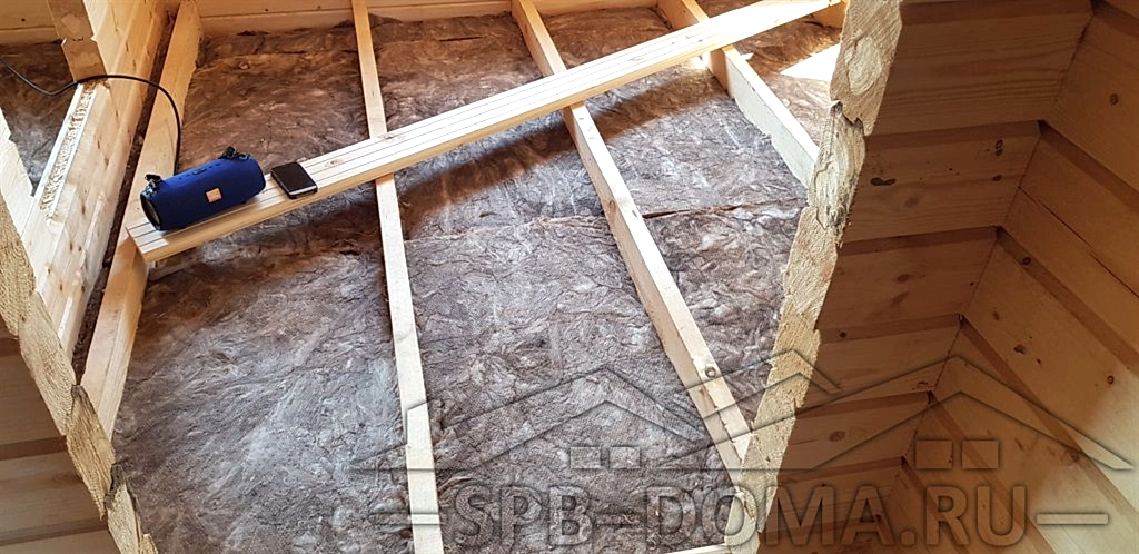 Дом из бруса в п. Ропша