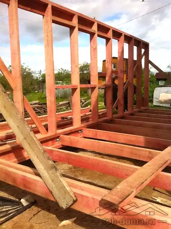 Каркасная веранда 6х3 Волхов