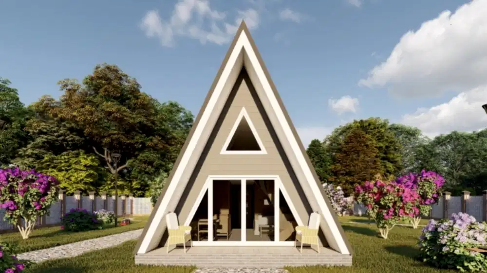 Каркасный дом 6х9 м «Фрейм 1» Каркасный дом 6х9 м «Фрейм 1»