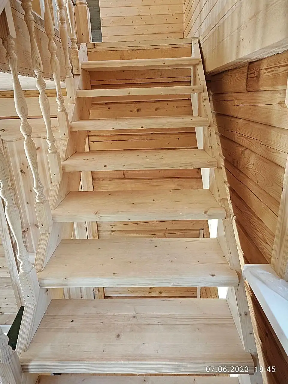 Дом из бруса 8х8 Ольгино