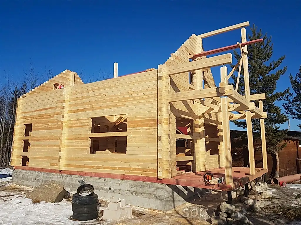 Дом из бруса 6х12 Новинка