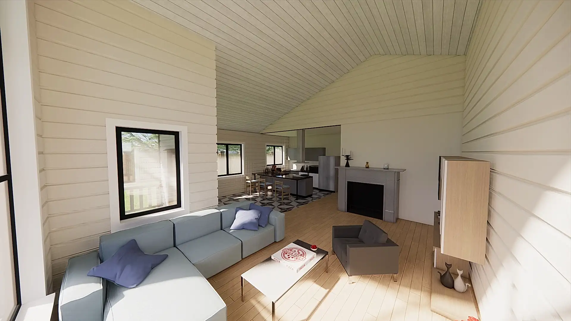 Каркасный дом 15х13 м «Симагино» Каркасный дом 15х13 м «Симагино»