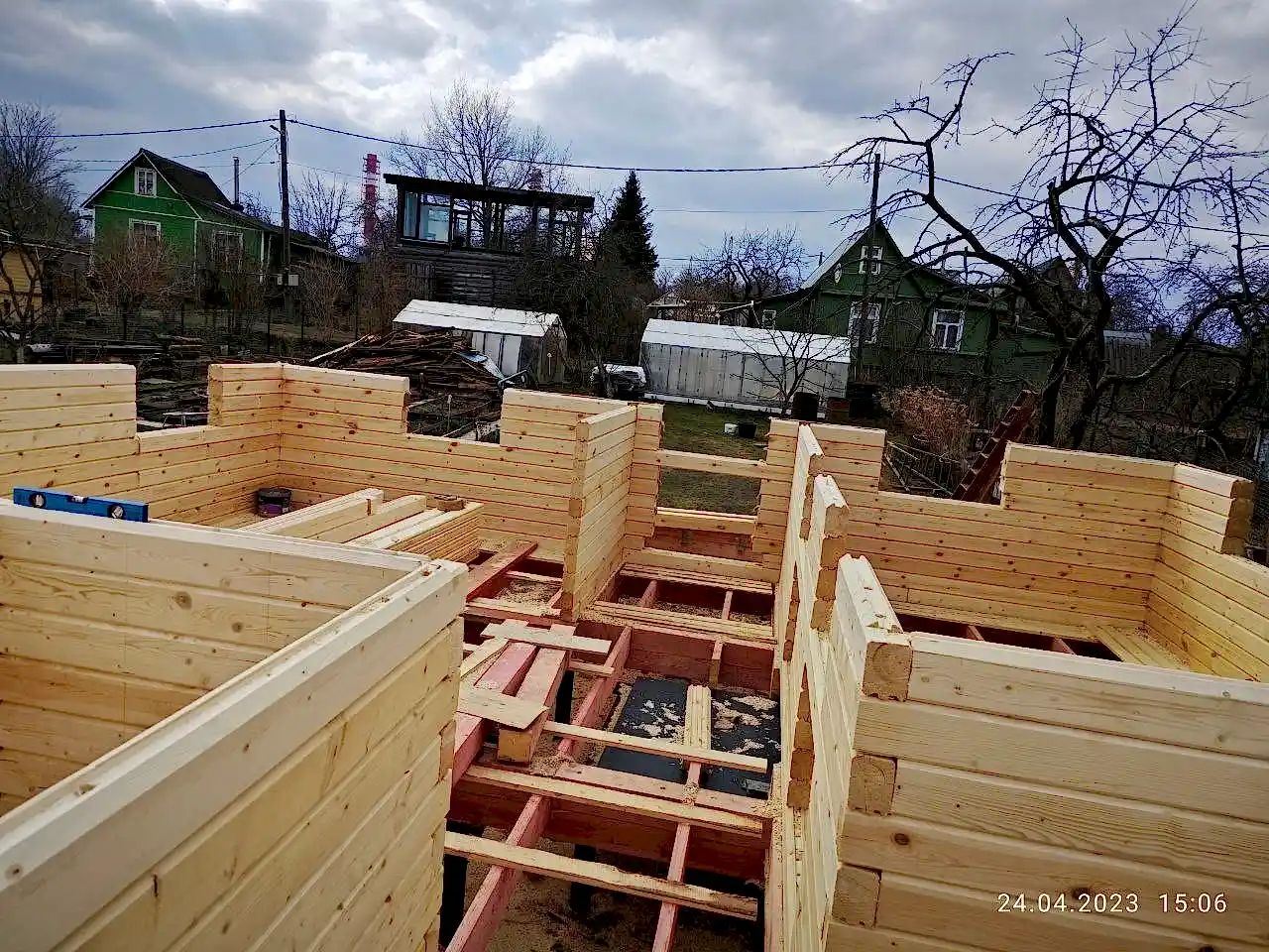 Дом из бруса 8х8 Ольгино