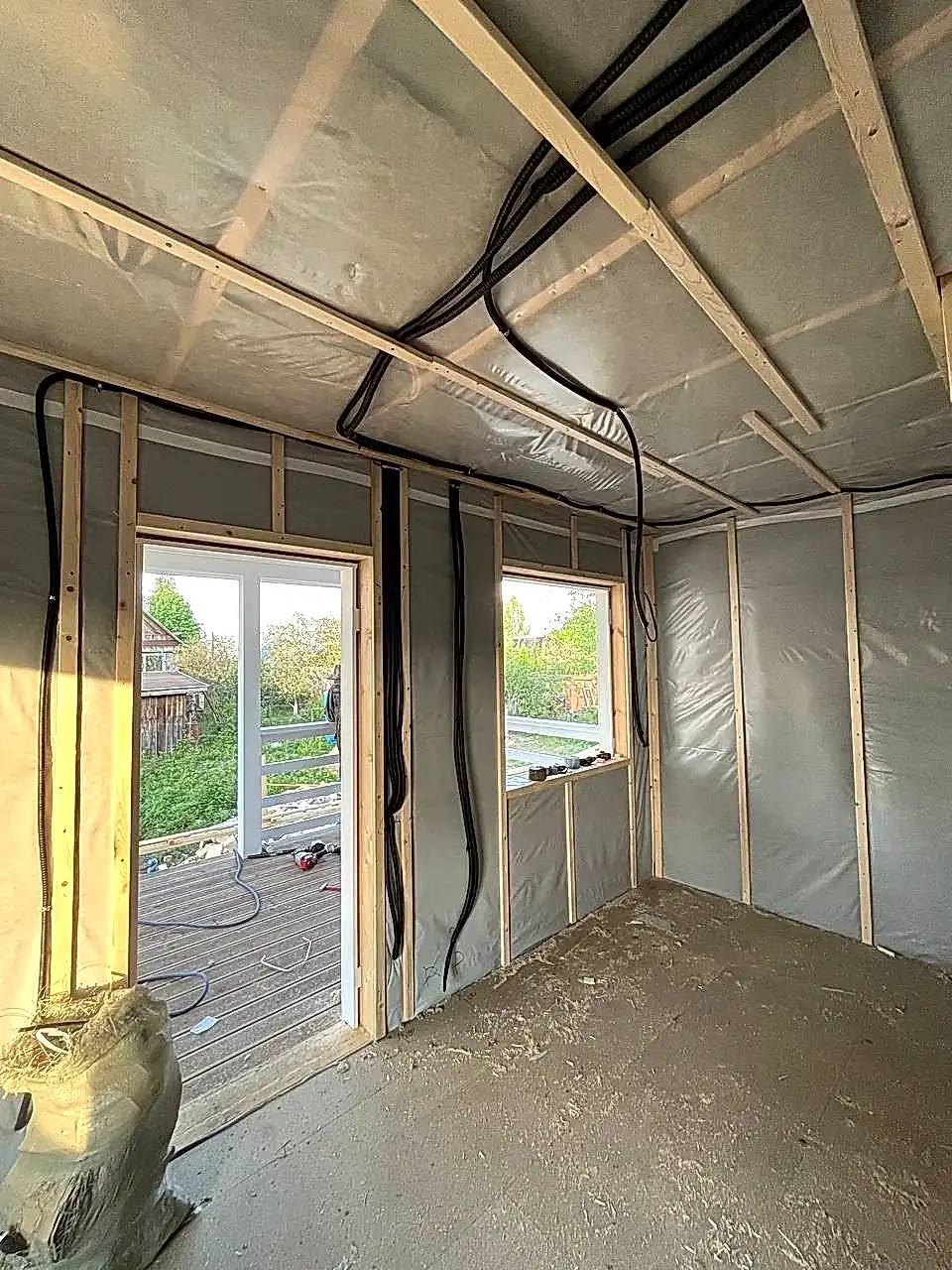 Каркасный дом 6х7 в Орехово