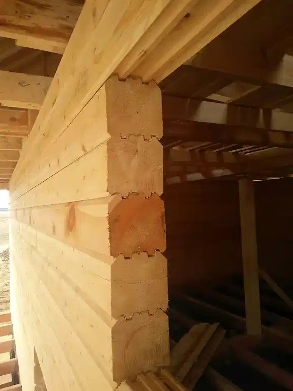 Дом из бруса 8х8 в Заполье