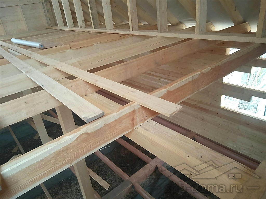 Дом из бруса 8х8 в Заполье