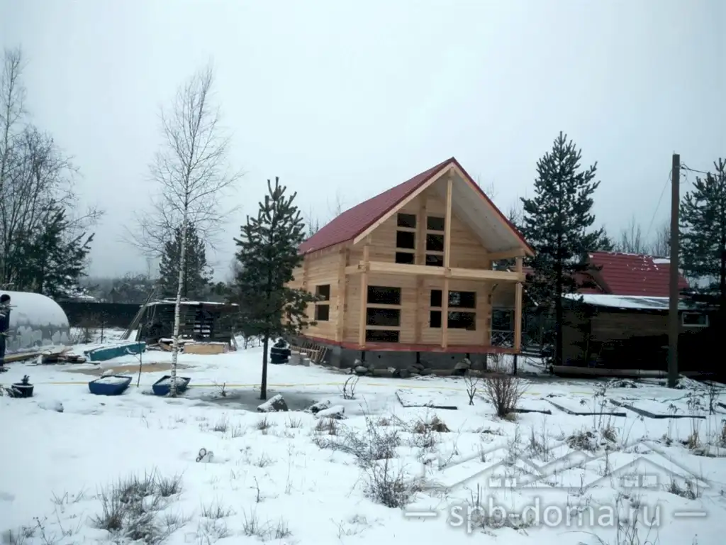 Дом из бруса 6х12 Новинка
