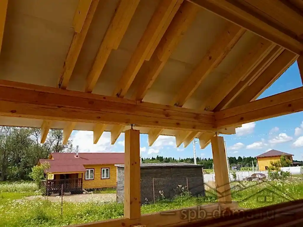 Дом из бруса 7х9 Лопухинка