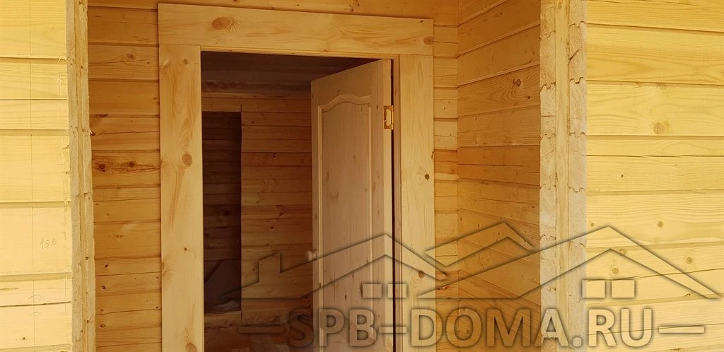 Дом из бруса в п. Ропша