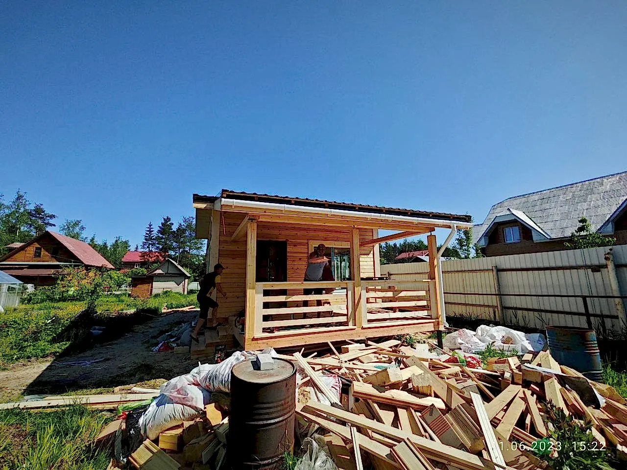 Дом из бруса 9х6 Ульяновка