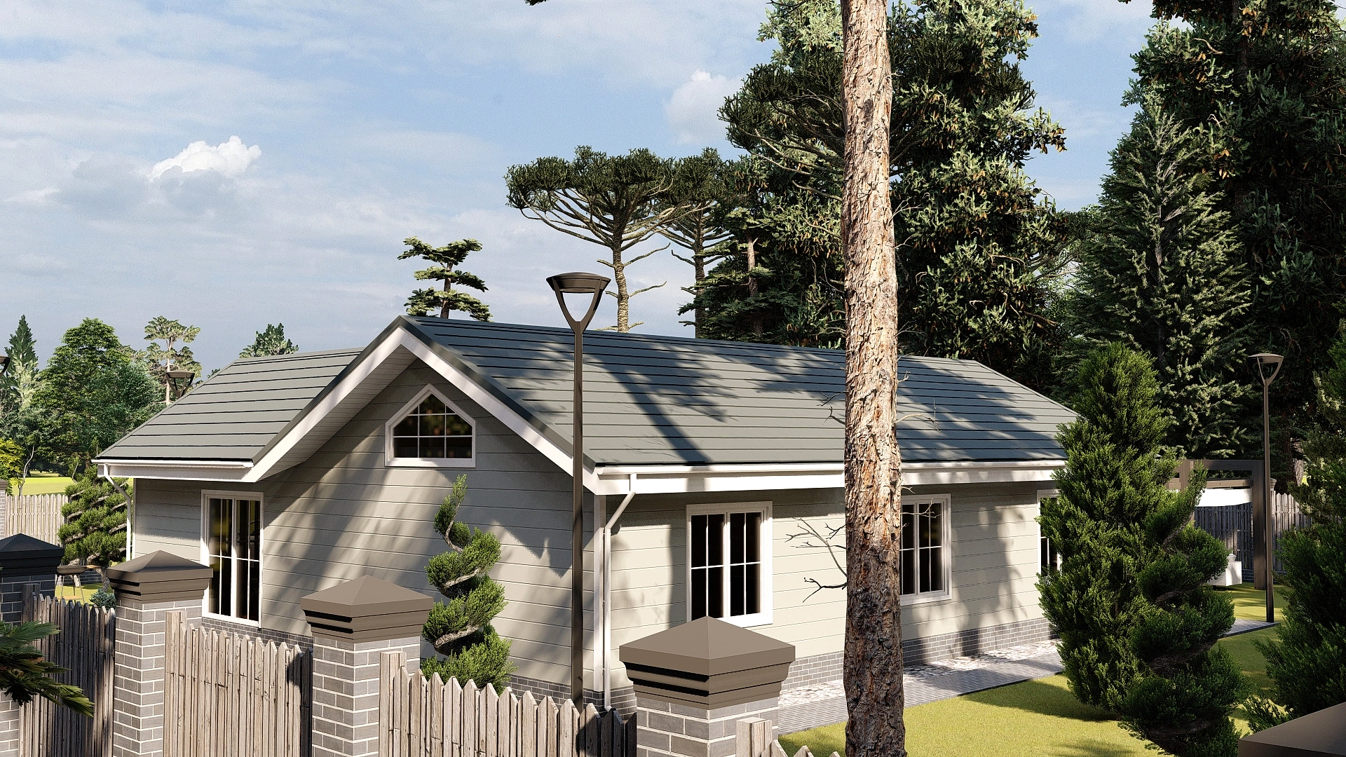 Каркасный дом 13х13 м «Игра» Каркасный дом 13х13 м «Игра»