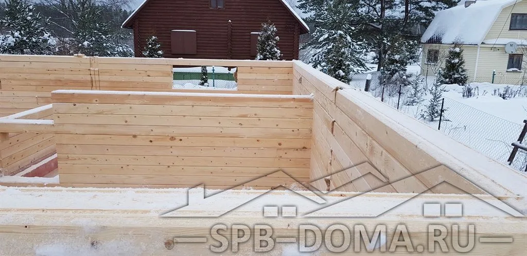 Дом из бруса 10х12 в Больших Слудицах