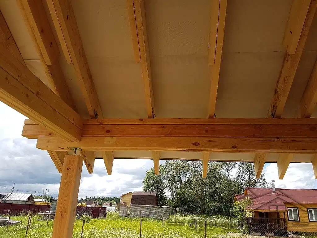 Дом из бруса 7х9 Лопухинка