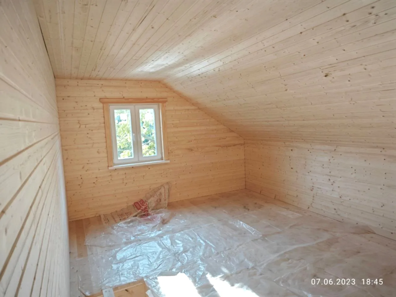 Дом из бруса 8х8 Ольгино