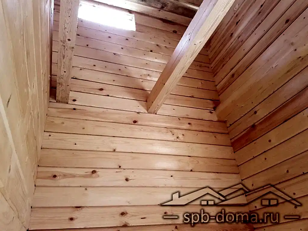 Дом из бруса 7х9 Лопухинка