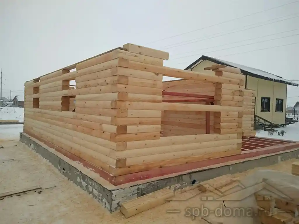 Дом из бруса 8х8 в Дятлицах
