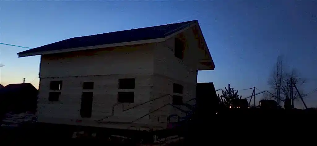 Дом из бруса дом 8х6 в Самсоновке