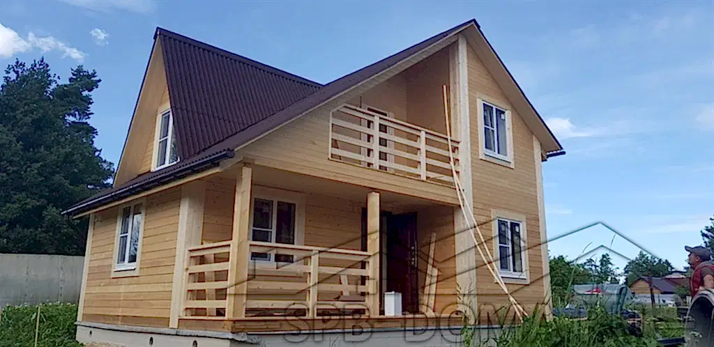Дом из бруса в п. Отрадное