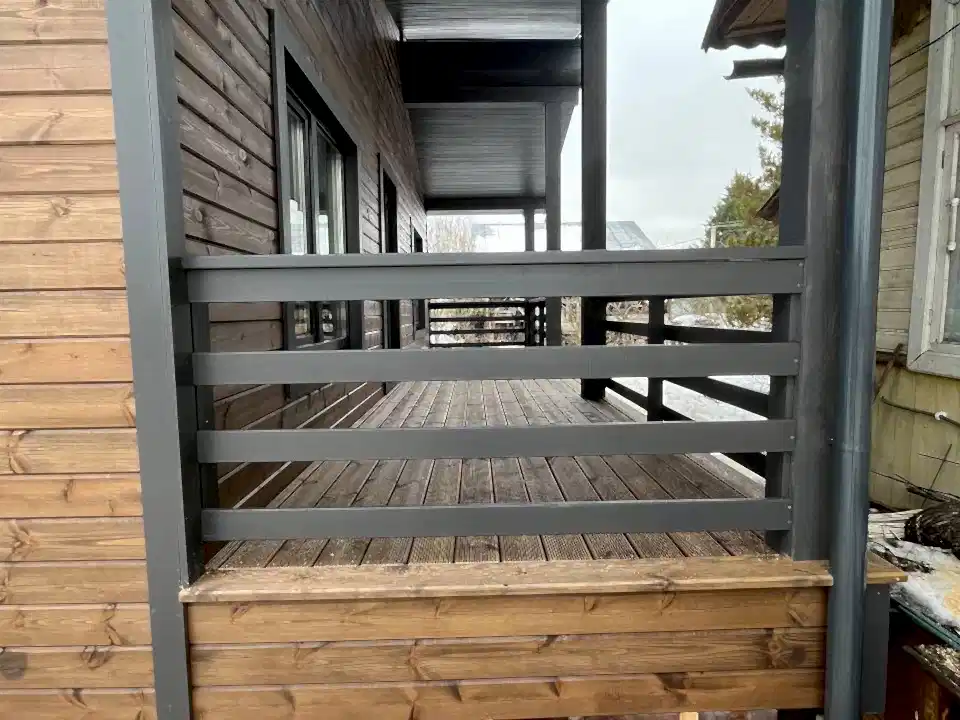 Каркасный дом 8х9 в массиве Восход