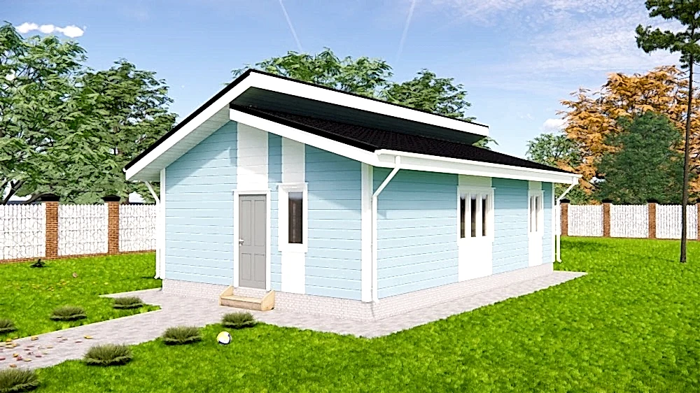 Каркасный дом 6х10 м «Авати» Каркасный дом 6х10 м «Авати»