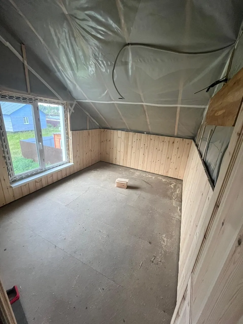 Каркасный дом 8х8 в Петрово