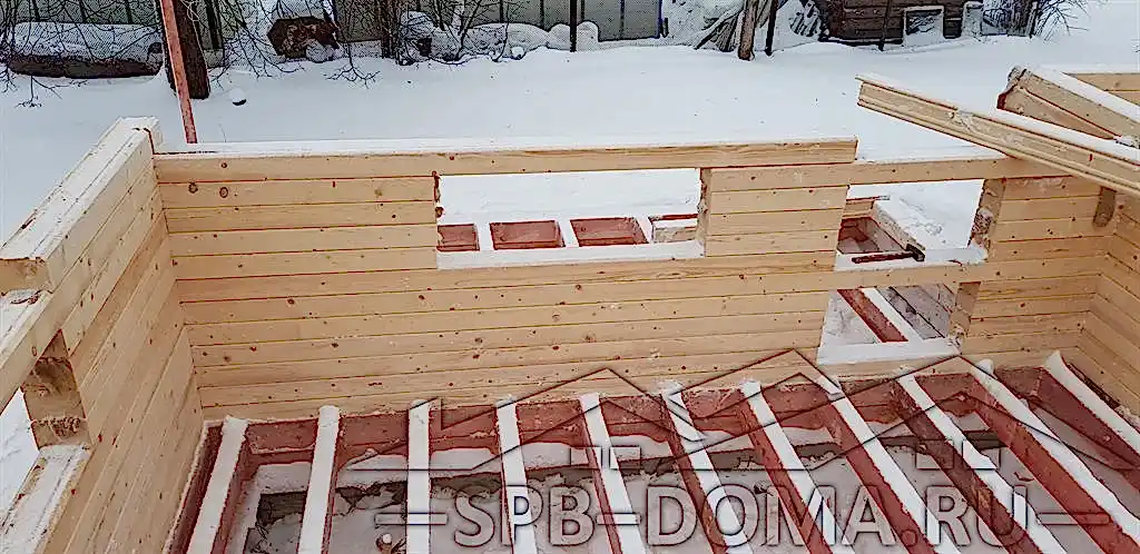 Дом из бруса 10х12 в Больших Слудицах