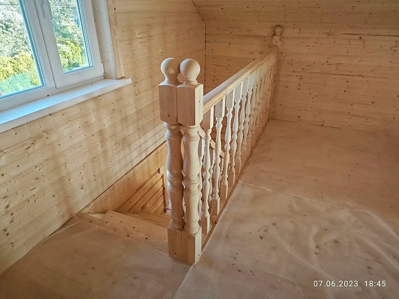 Дом из бруса 8х8 Ольгино