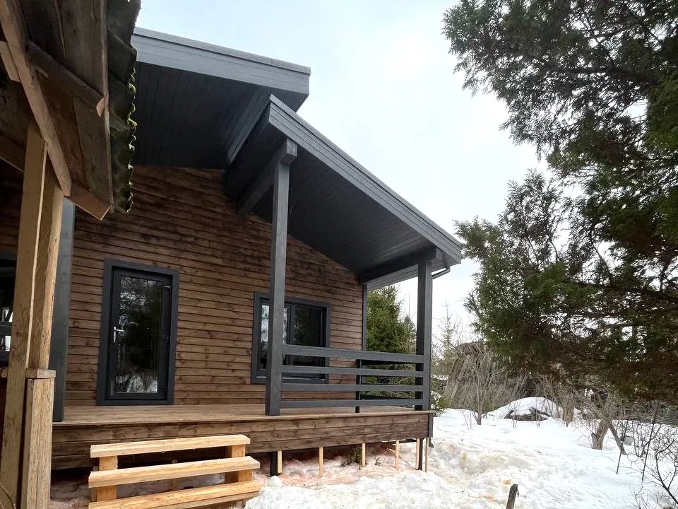 Каркасный дом 7х8 в Синявино