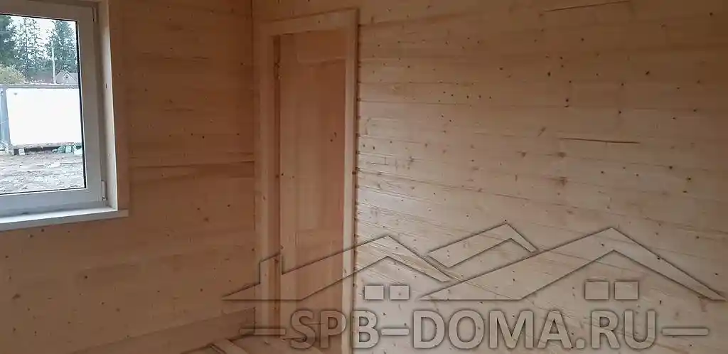 Каркасный дом 8х6 в п. Лесколово