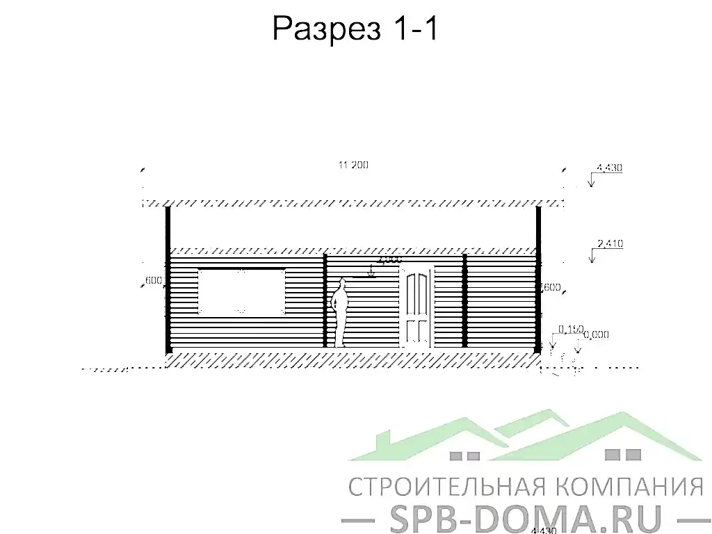 Каркасный дом 8х10 м «Гаврилово»