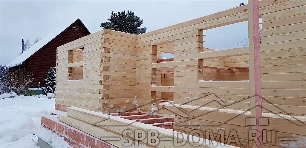 Дом из бруса 10х12 в Больших Слудицах