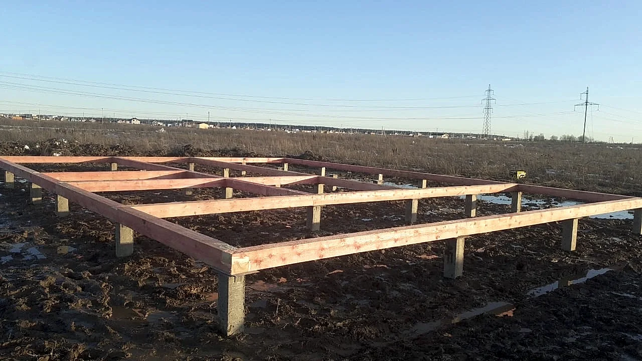 Сруб под усадку 8х8 Федоровское