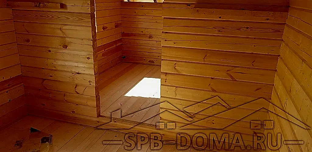 Дом из бруса в п. Ропша